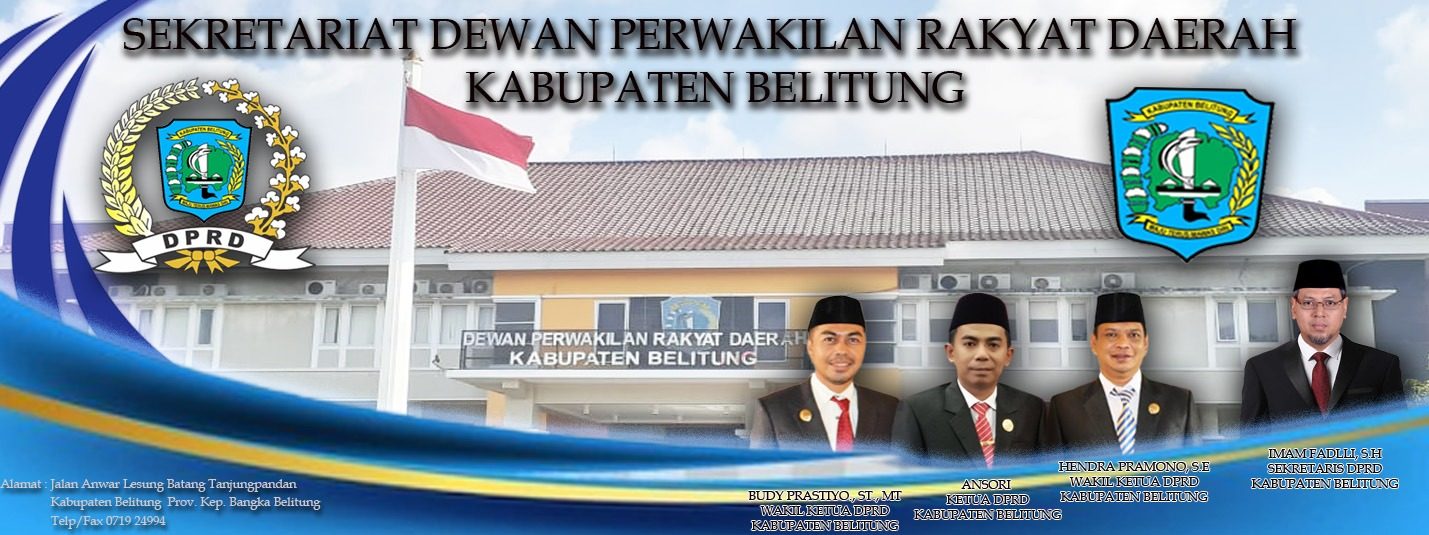 Sekretariat Dewan Perwakilan Rakyat Daerah Kabupaten Belitung